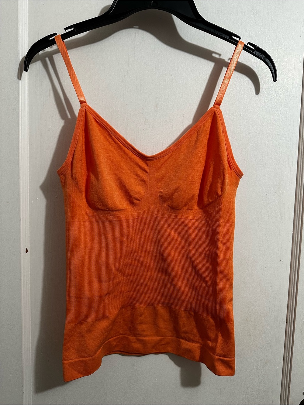 Women's Orange Knit Camisole Tank Top NWOT